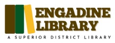 Engadine Library logo, Superior District Library